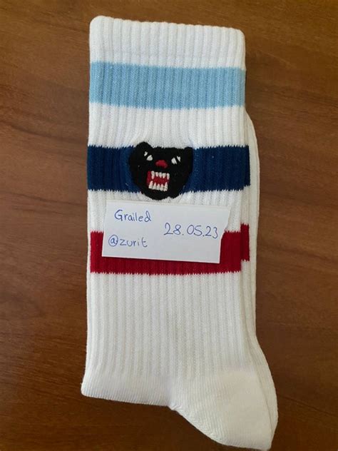 gucci panthger socks.